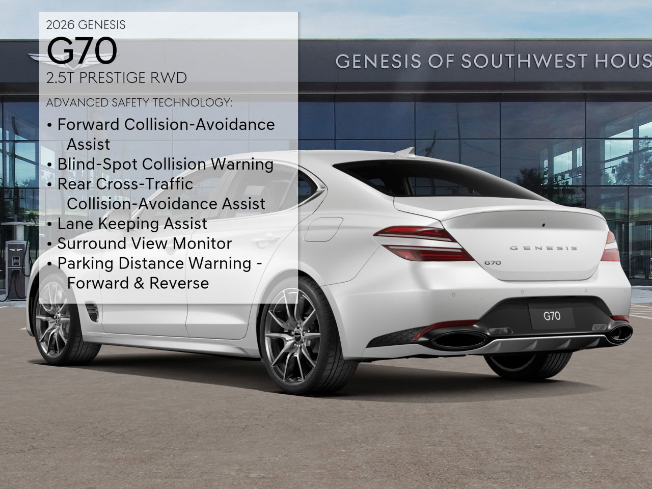 2026 Genesis G70 2.5T Prestige photo 7