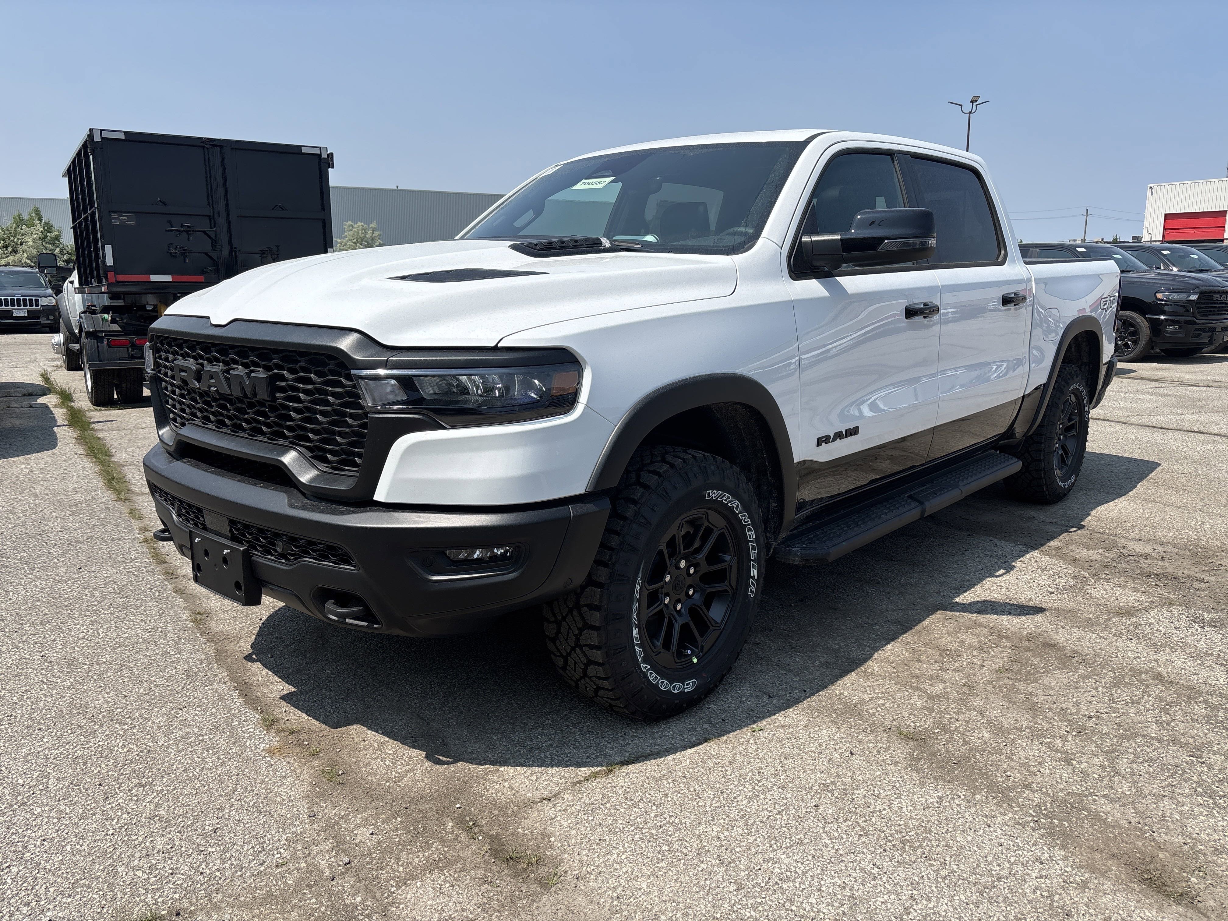 New 2025 Bright White Ram Rebel image 1