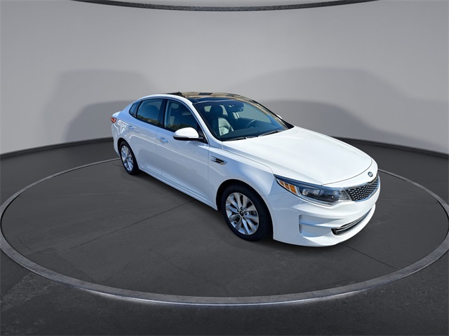 Used 2018 Kia Optima EX with VIN 5XXGU4L35JG213607 for sale in Alpharetta, GA