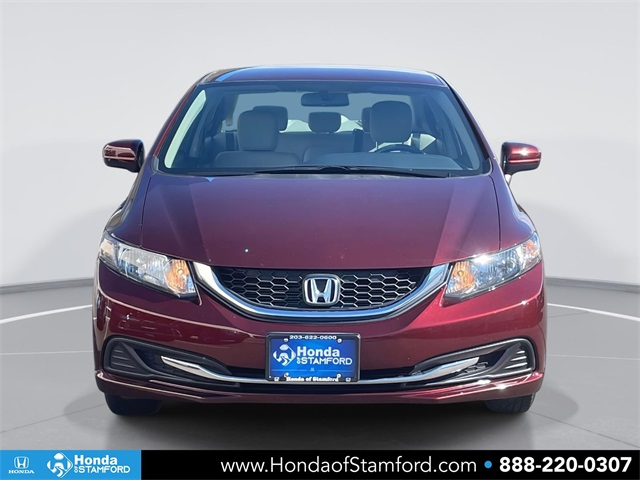 Certified 2015 Honda Civic LX with VIN 19XFB2F54FE235567 for sale in Stamford, CT