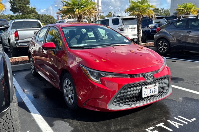 Certified 2021 Toyota Corolla LE with VIN 5YFEPMAEXMP221104 for sale in Kansas City