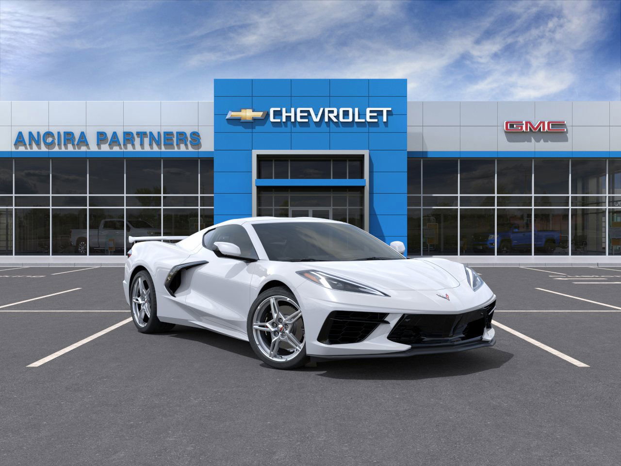 New 2025 Arctic White Chevrolet 2LT image 1