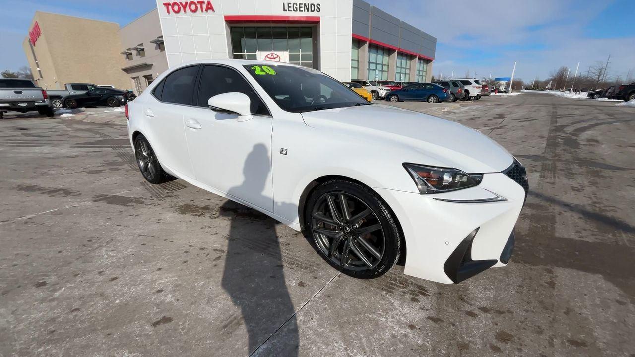 Used 2020 Lexus IS 350 F SPORT with VIN JTHGZ1E23L5017854 for sale in Kansas City