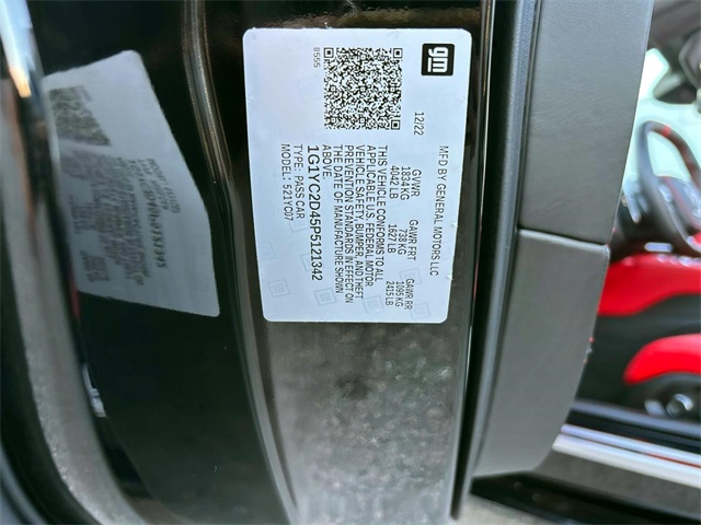 Used 2023 Black Chevrolet Stingray image 33