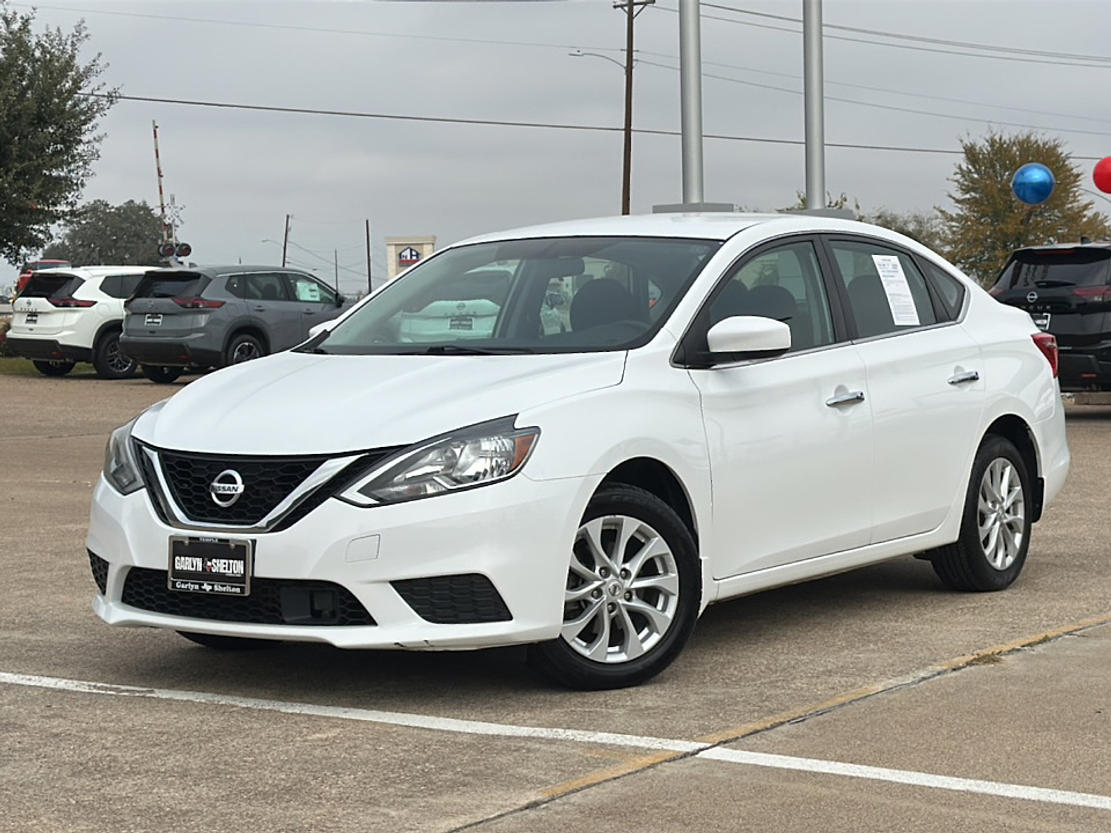 Used 2019 Nissan Sentra SV with VIN 3N1AB7AP1KY305604 for sale in Temple, TX
