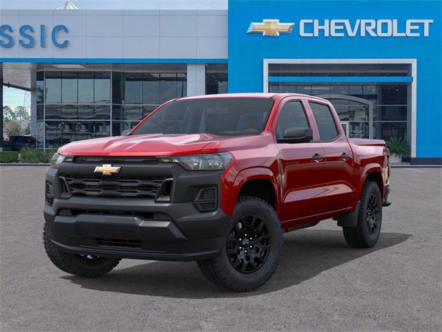 2026 Chevrolet Colorado WT Red at Classic Elite Chevrolet Hwy 6