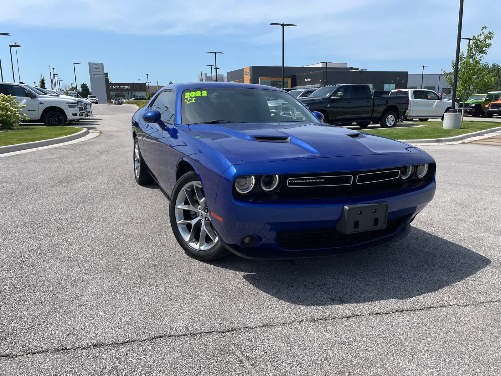 Used 2022 Dodge Challenger SXT with VIN 2C3CDZAG0NH140221 for sale in Kansas City