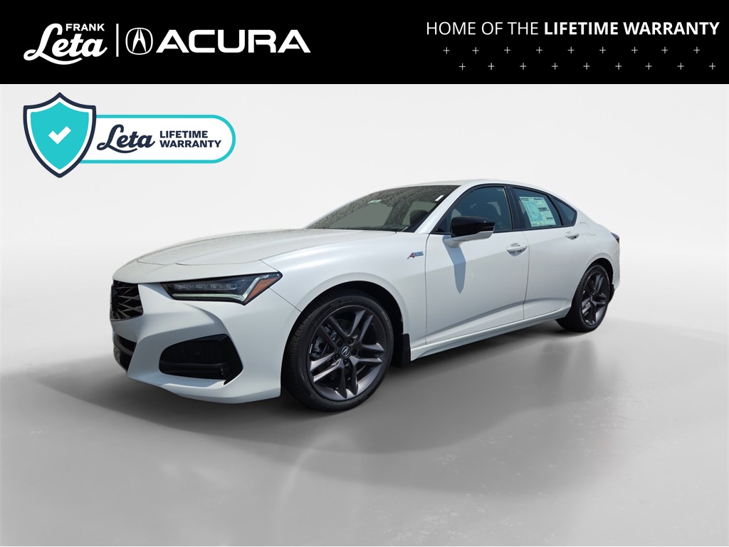 New 2025 Platinum White Pearl Acura A-Spec Package image 1
