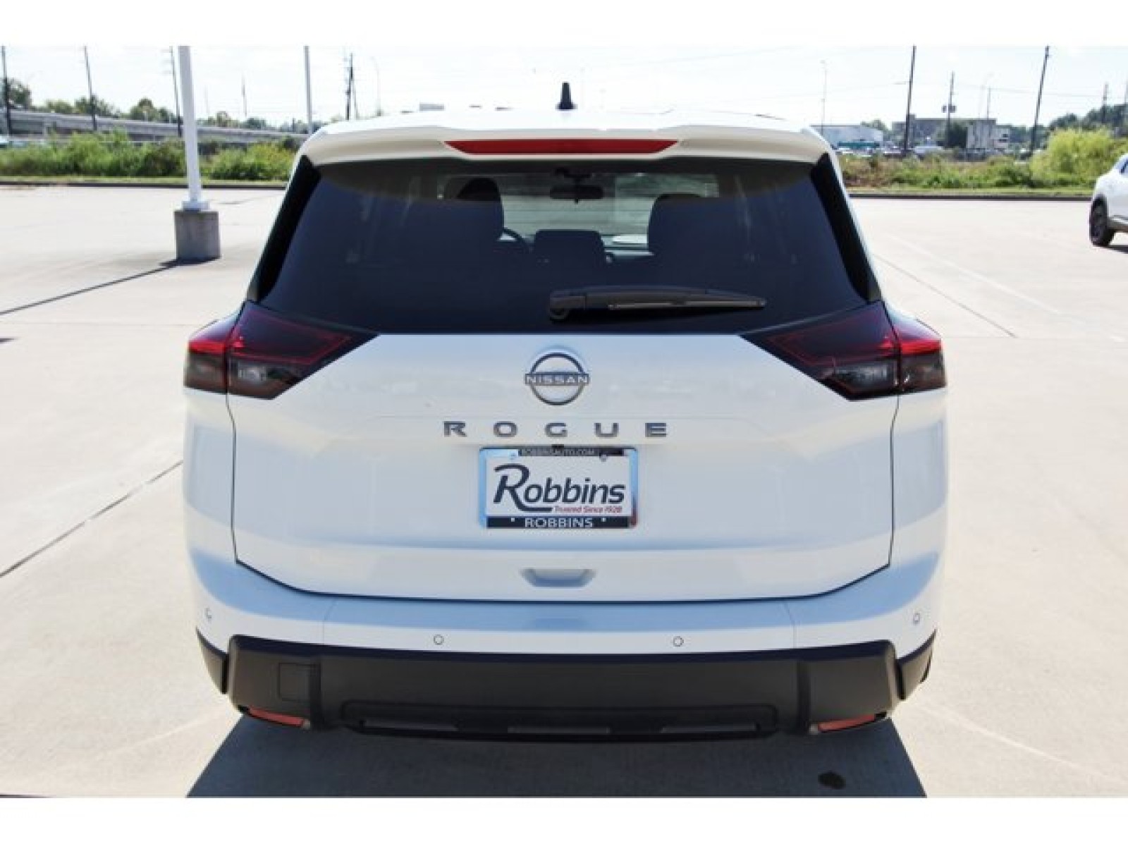 2026 Nissan Rogue S White at Robbins Nissan