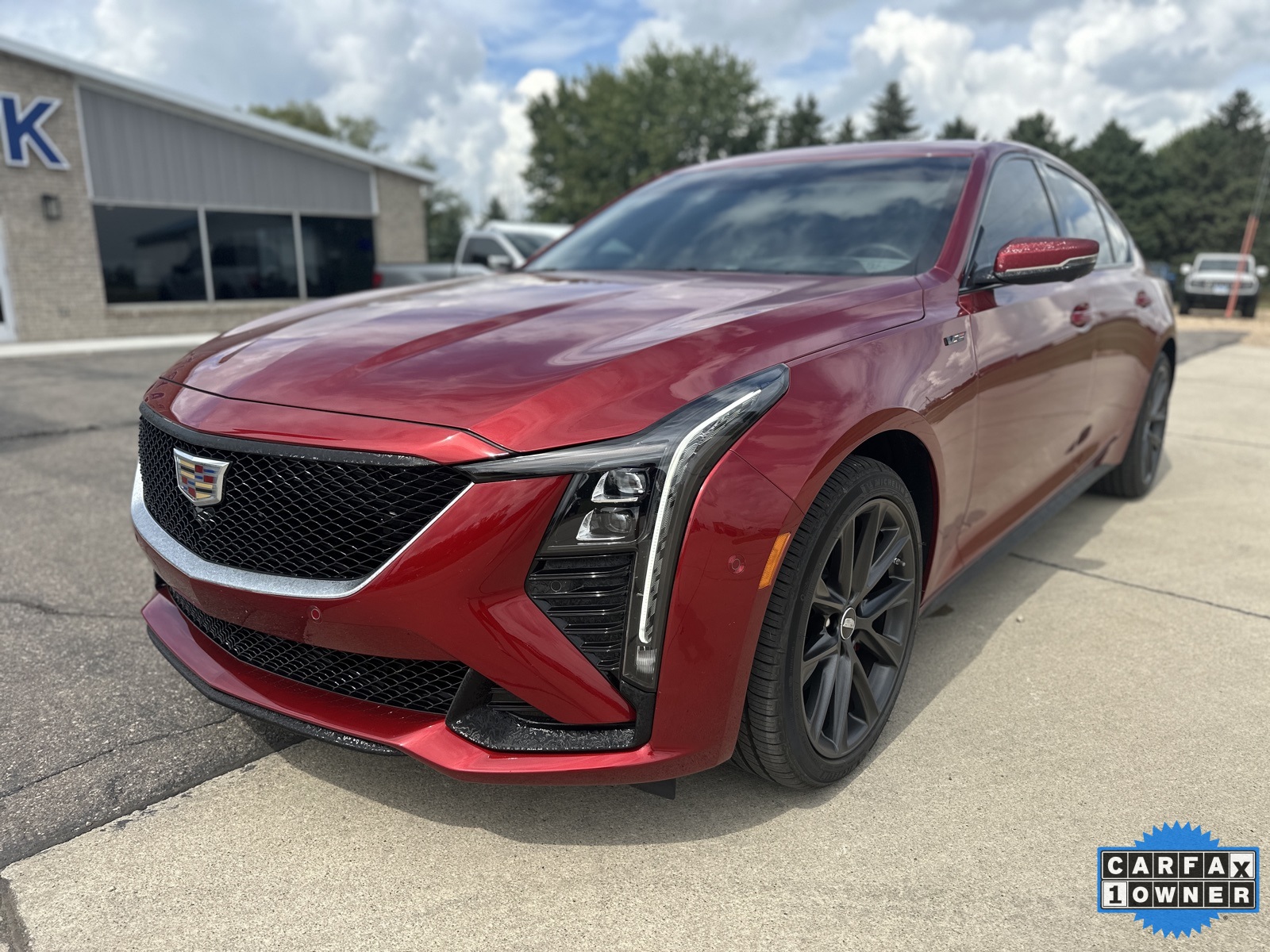 Used 2025 Cadillac CT5 V-Series with VIN 1G6DV5RW5S0113486 for sale in Luverne, Minnesota