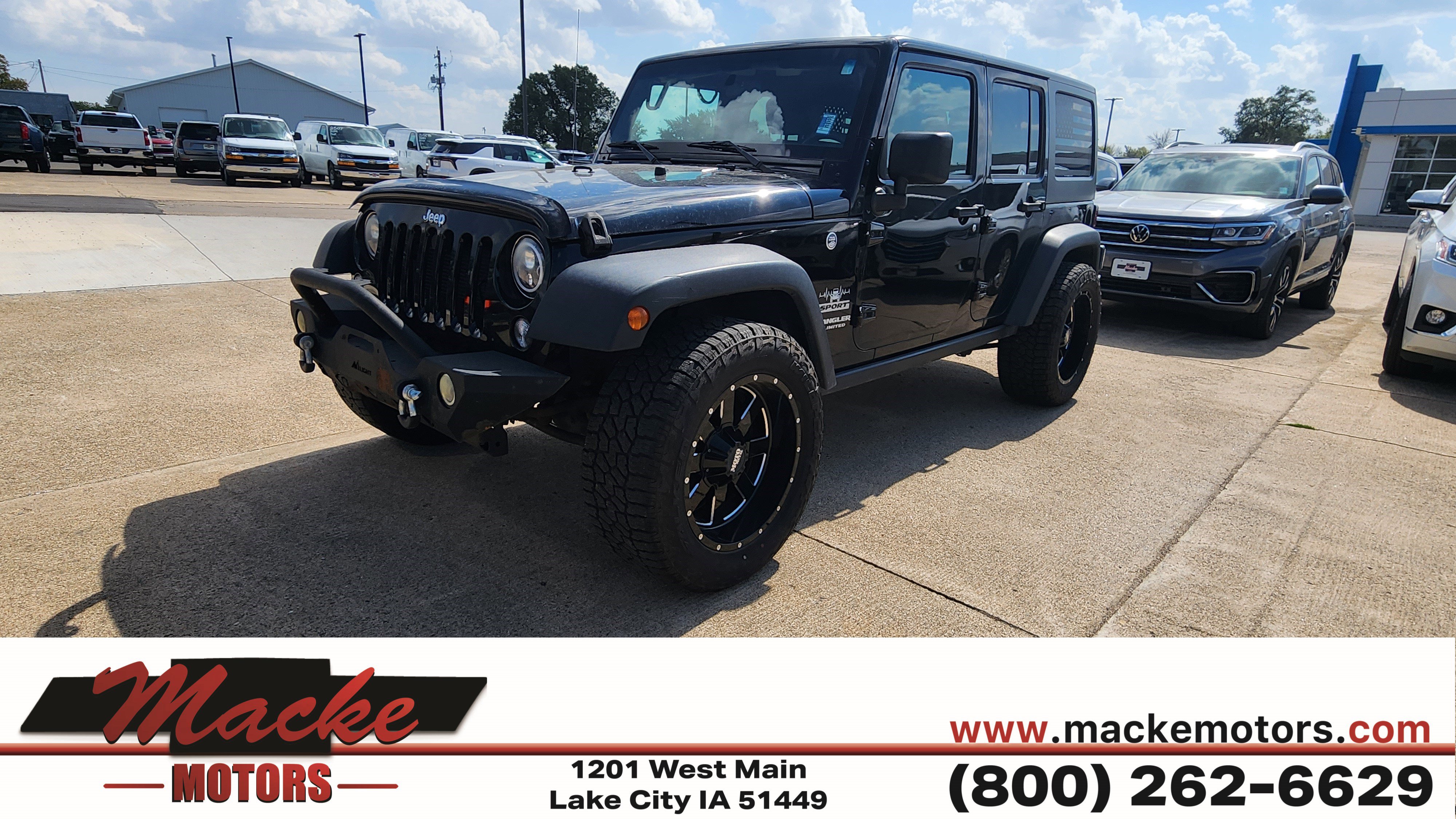 2016 Jeep Wrangler Unlimited Sport
