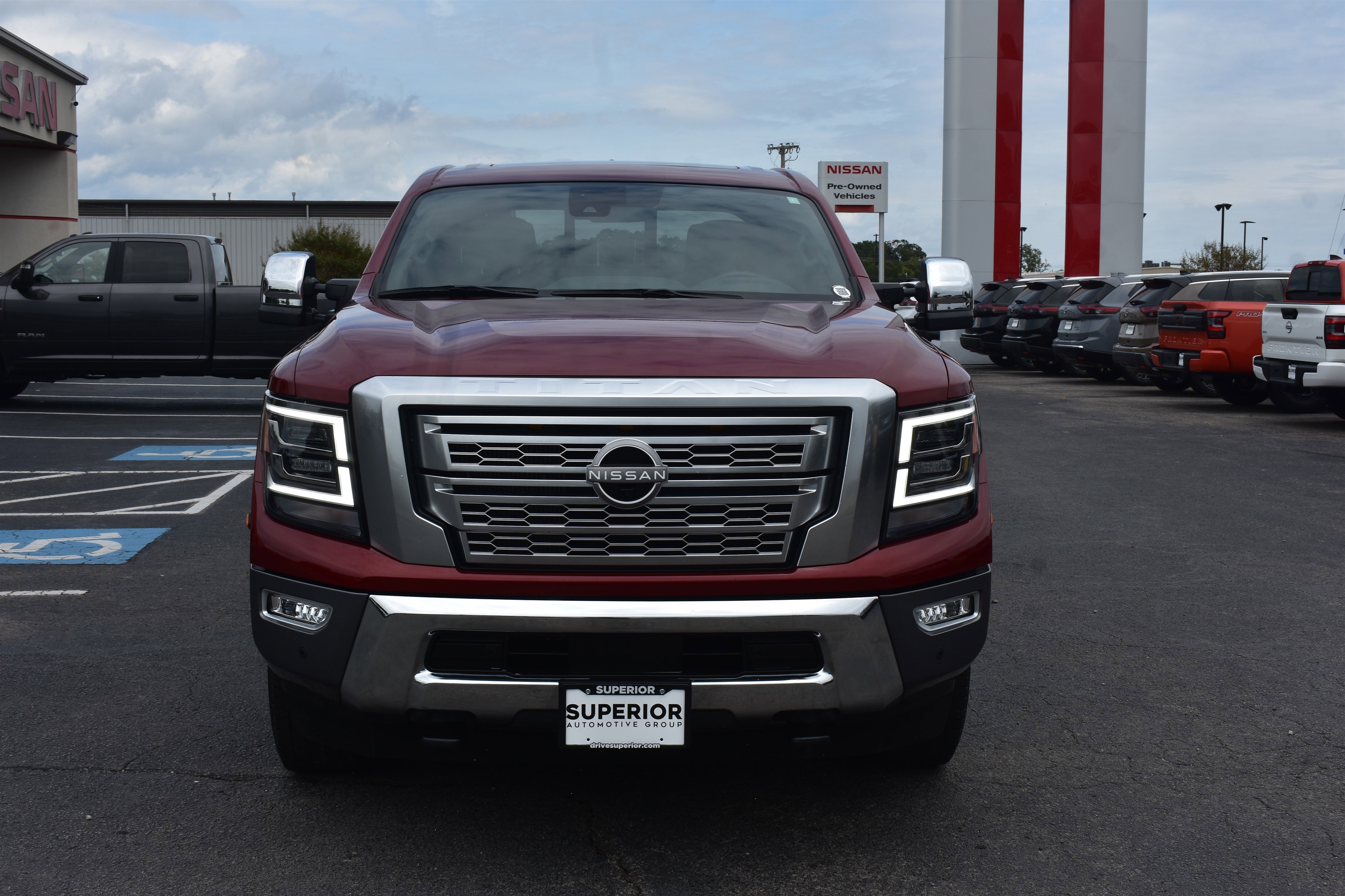 Used 2024 Nissan Titan XD Platinum Reserve with VIN 1N6AA1FB3RN102311 for sale in Little Rock