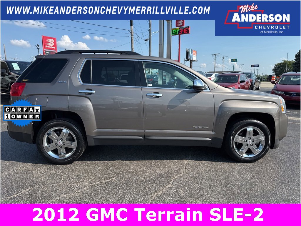 Used 2012 GMC Terrain SLE-2 with VIN 2GKALSEK8C6307031 for sale in Merrillville, IN