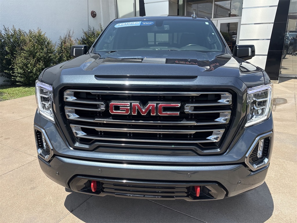 Certified 2021 GMC Sierra 1500 AT4 with VIN 3GTP9EEL5MG120348 for sale in Kansas City