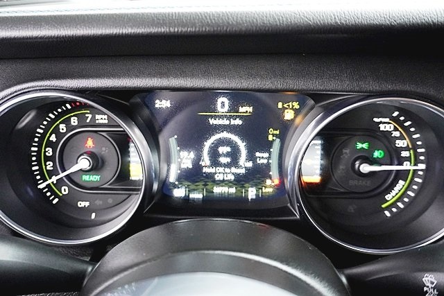 Used 2021 Gray Jeep Unlimited Rubicon 4xe image 33