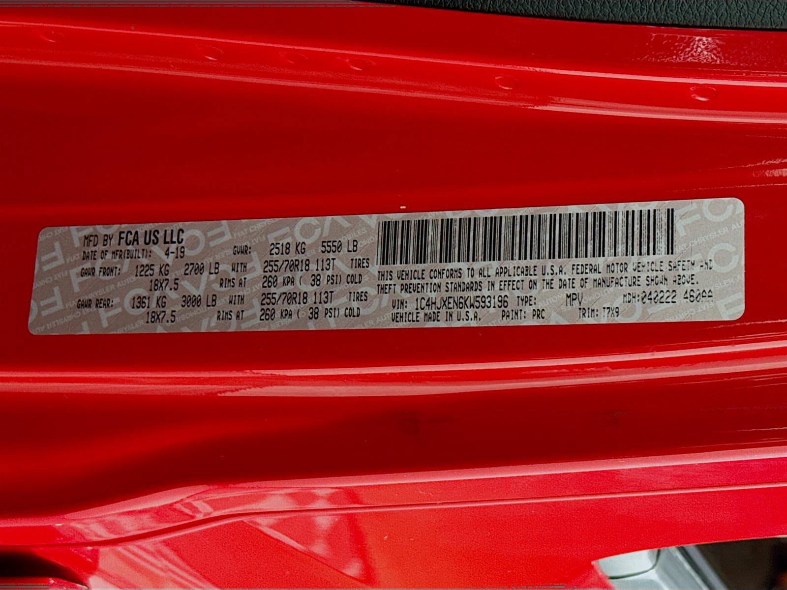 2019 Jeep Wrangler Unlimited Sahara photo 26