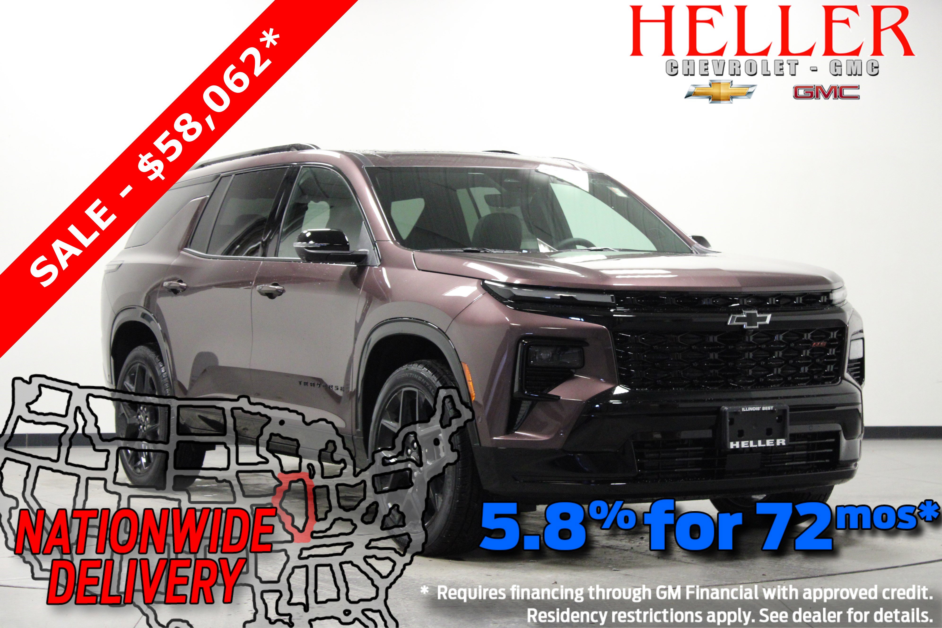 2026 Chevrolet Traverse RS's photo