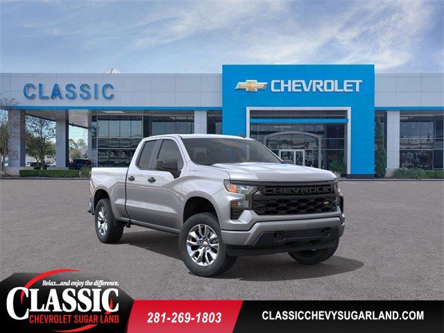 2026 Chevrolet Silverado 1500 Custom Gray at Classic Elite Chevrolet Hwy 6