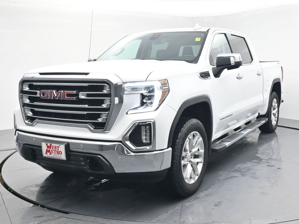 Used 2022 GMC Sierra 1500 Limited SLT with VIN 3GTU9DED7NG145338 for sale in Monticello, Minnesota