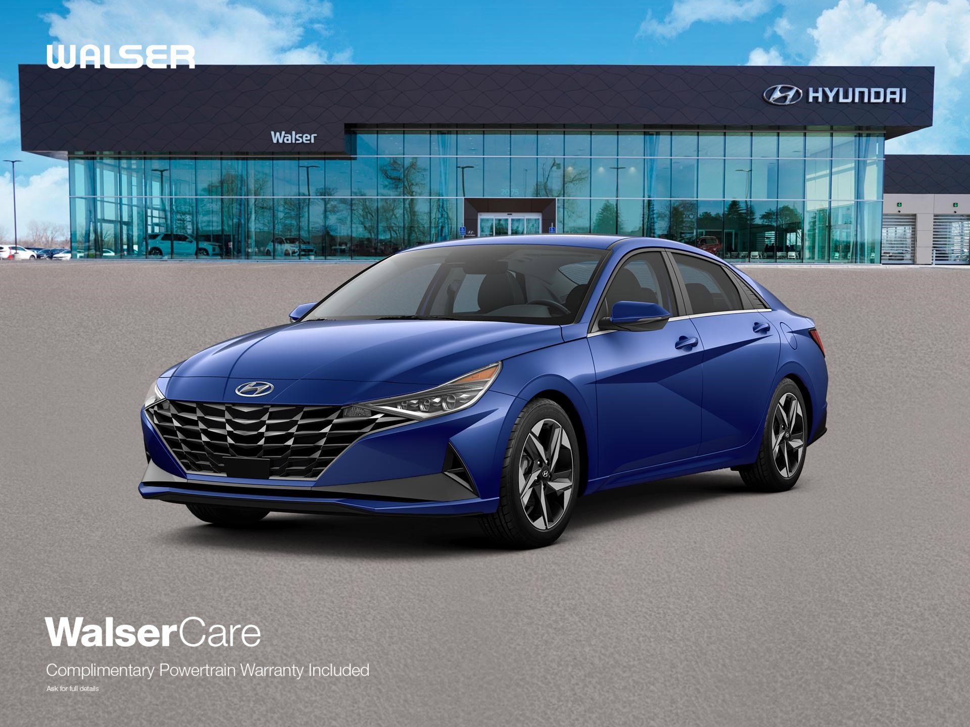 Hyundai Elantra 2022 Light Blue