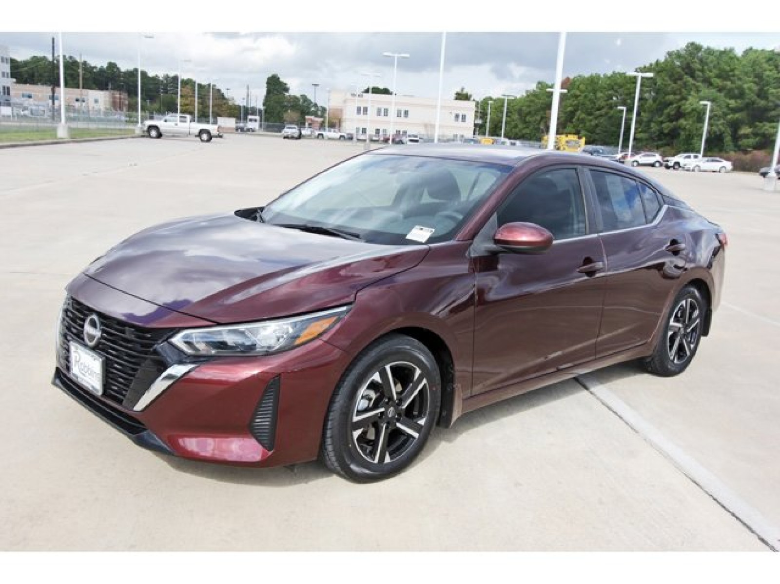 2024 Nissan Sentra SV Red at Robbins Nissan