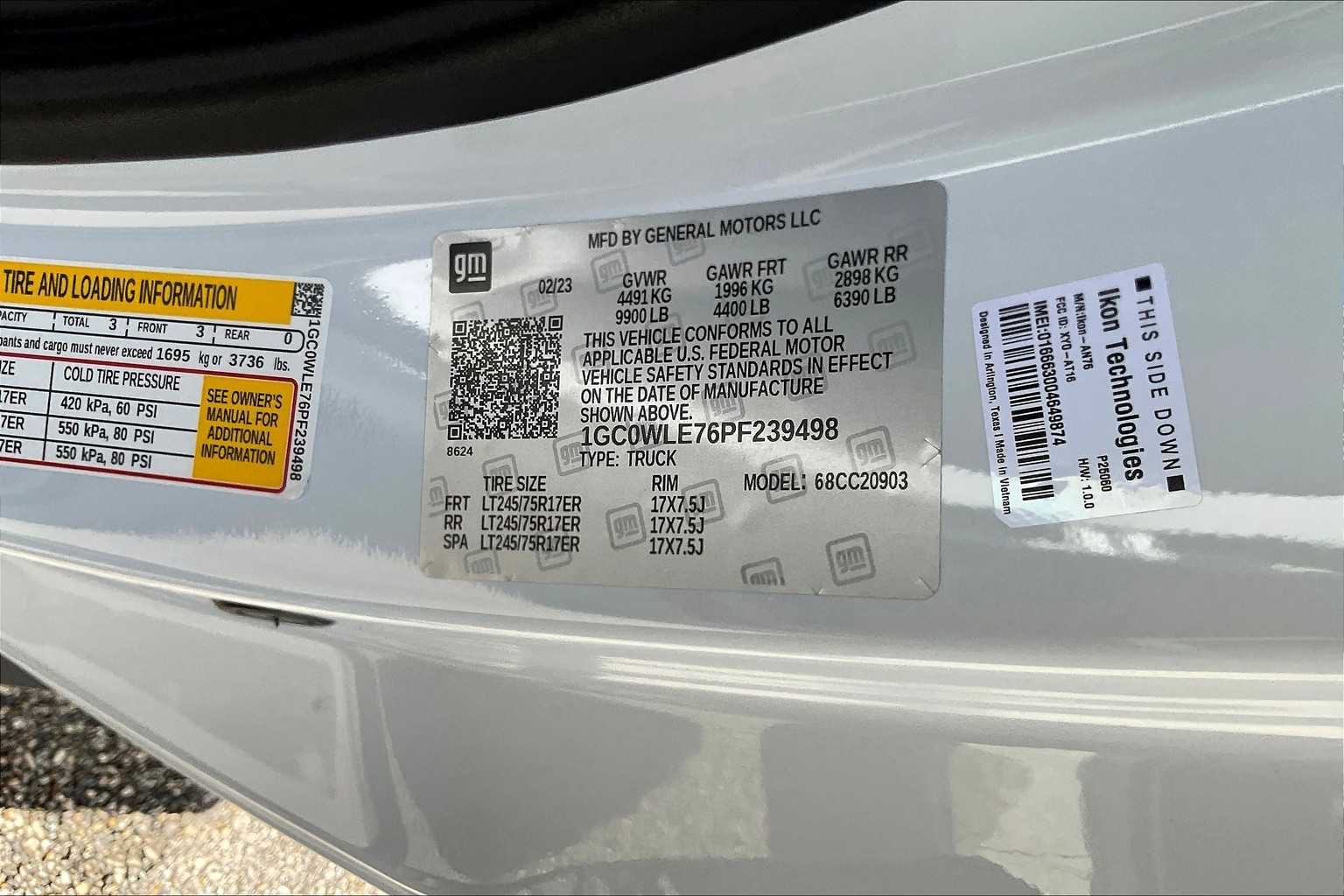 2023 Chevrolet Silverado 2500HD Work Truck photo 55