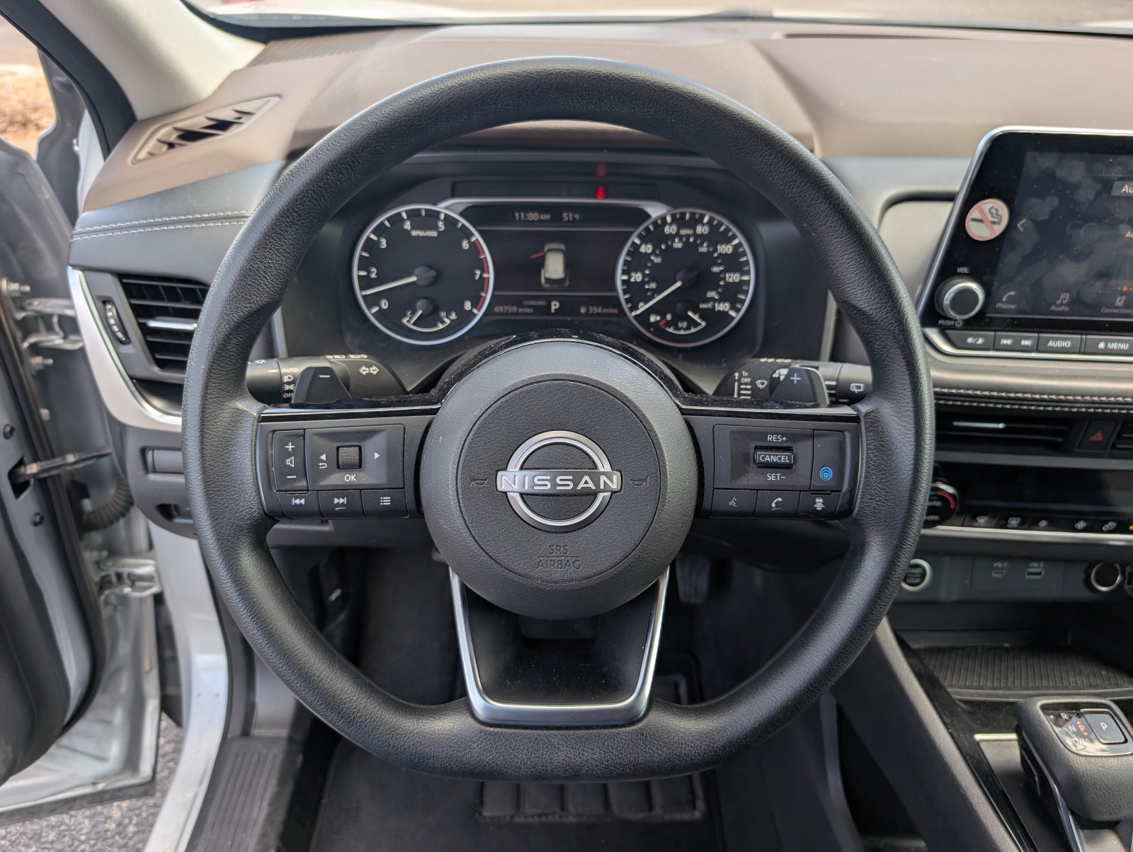 Used 2023 SILVER Nissan SV image 15