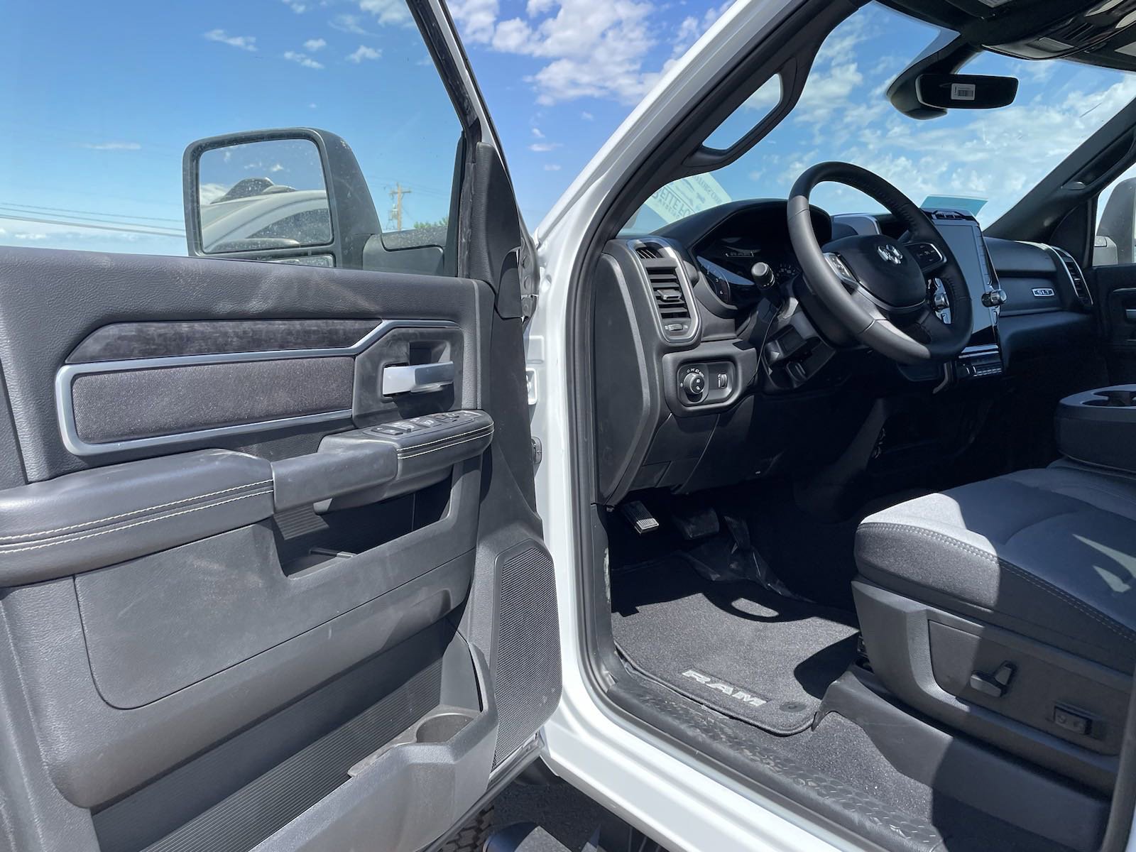 New 2024 Bright White Clearcoat Ram SLT image 13