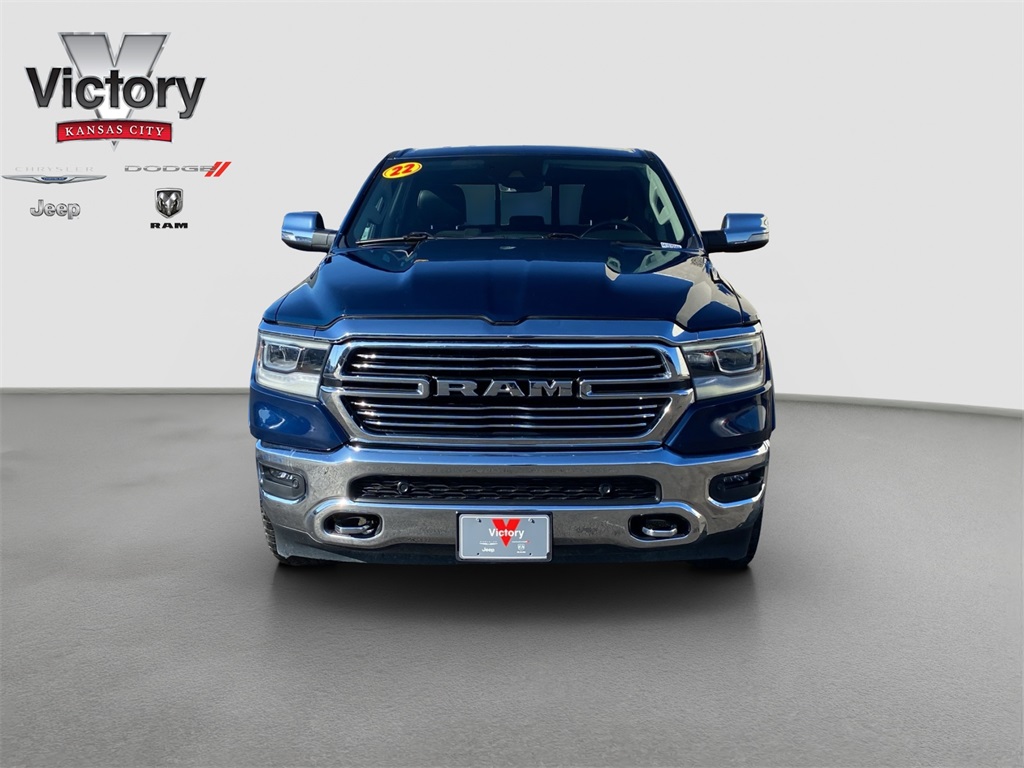 Used 2022 RAM Ram 1500 Pickup Laramie with VIN 1C6SRFJT6NN224918 for sale in Kansas City