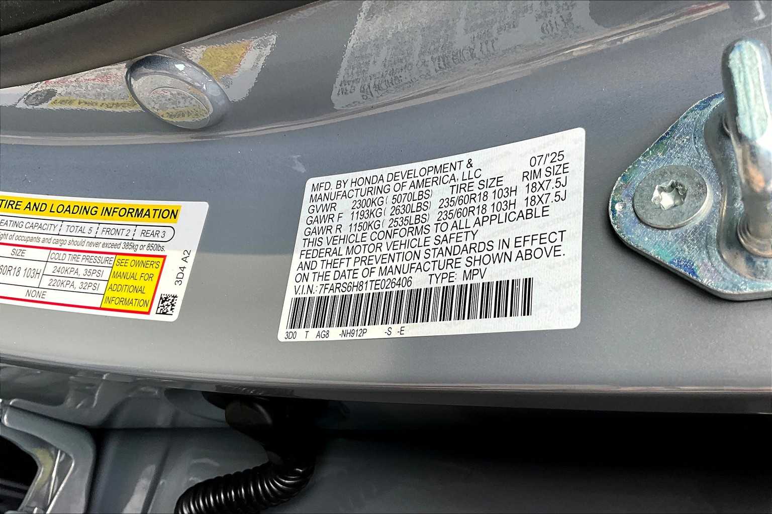 2026 Honda CR-V Hybrid Sport-L photo 16