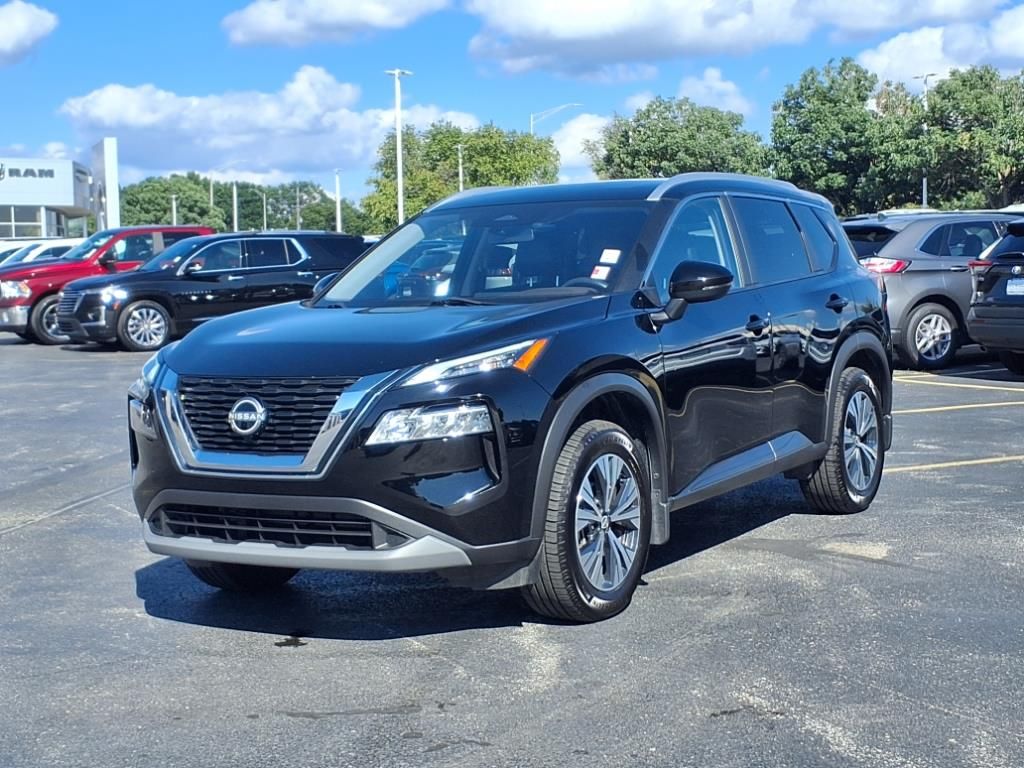 Used 2022 Nissan Rogue SV with VIN JN8BT3BB6NW339189 for sale in Kansas City