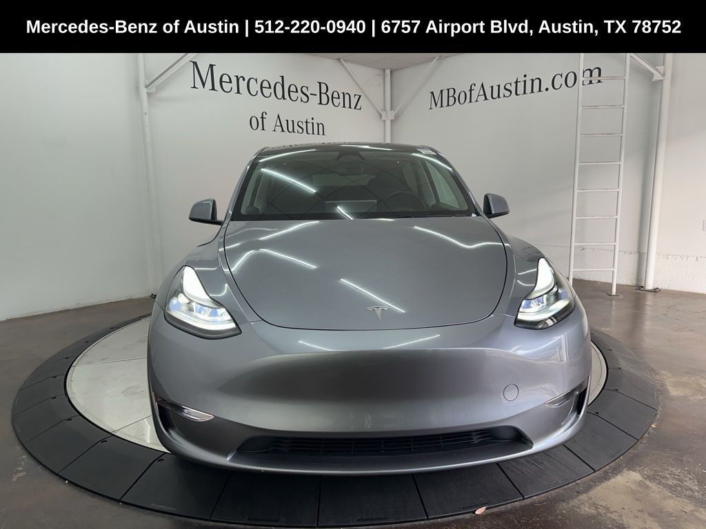 Used 2025 Tesla Model Y Long Range with VIN 7SAYGDEE3SA346185 for sale in Northfield, Minnesota