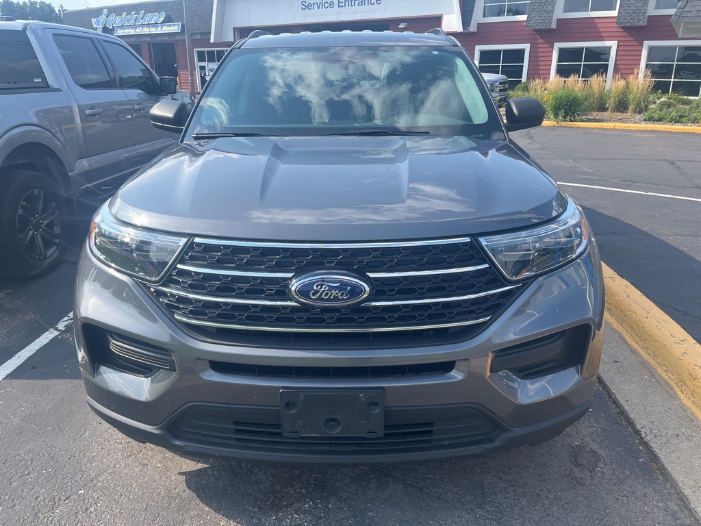 Used 2021 Ford Explorer XLT with VIN 1FMSK8DHXMGC51604 for sale in White Bear Lake, Minnesota