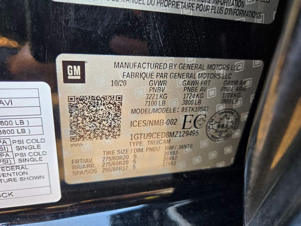 2021 Gmc Sierra 1500 Elevation photo 29