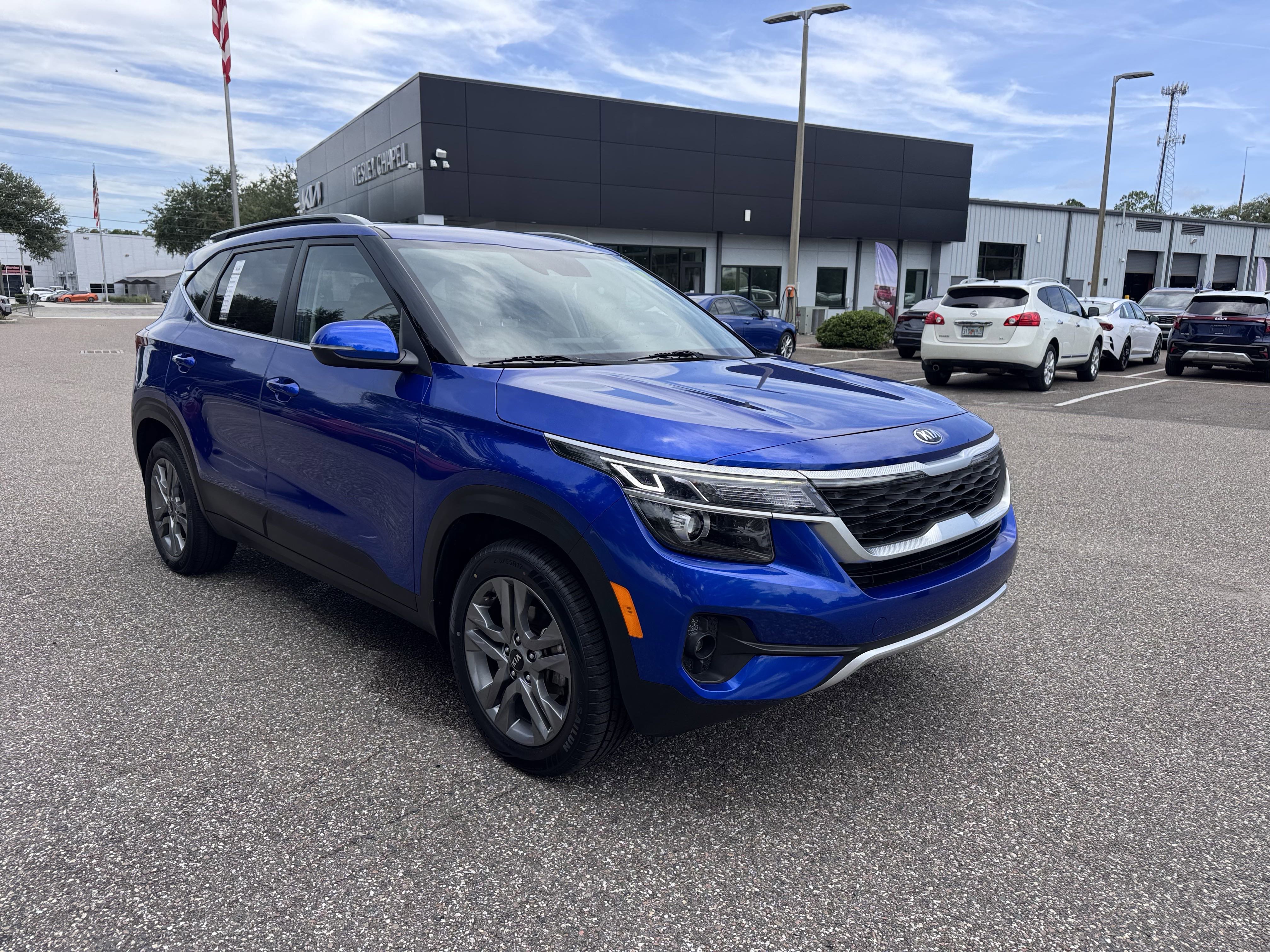 Certified 2021 Kia Seltos S with VIN KNDEU2AAXM7126621 for sale in Zephyrhills, FL