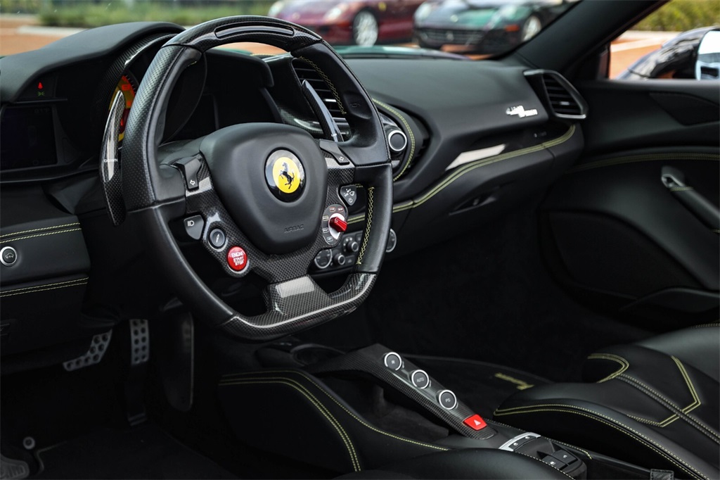 Certified Used 2018 Nero Daytona Metallic Ferrari Base image 26