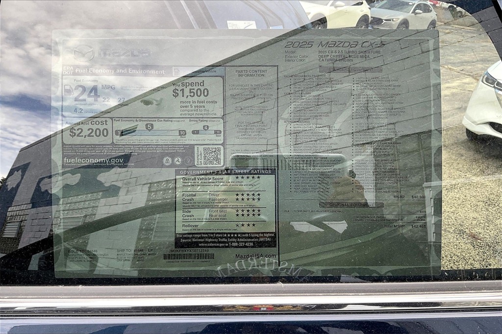 2025 MAZDA CX-5 - Image 12