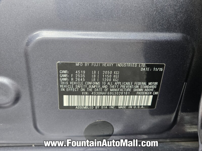 2016 Subaru Legacy 2.5i Premium photo 8