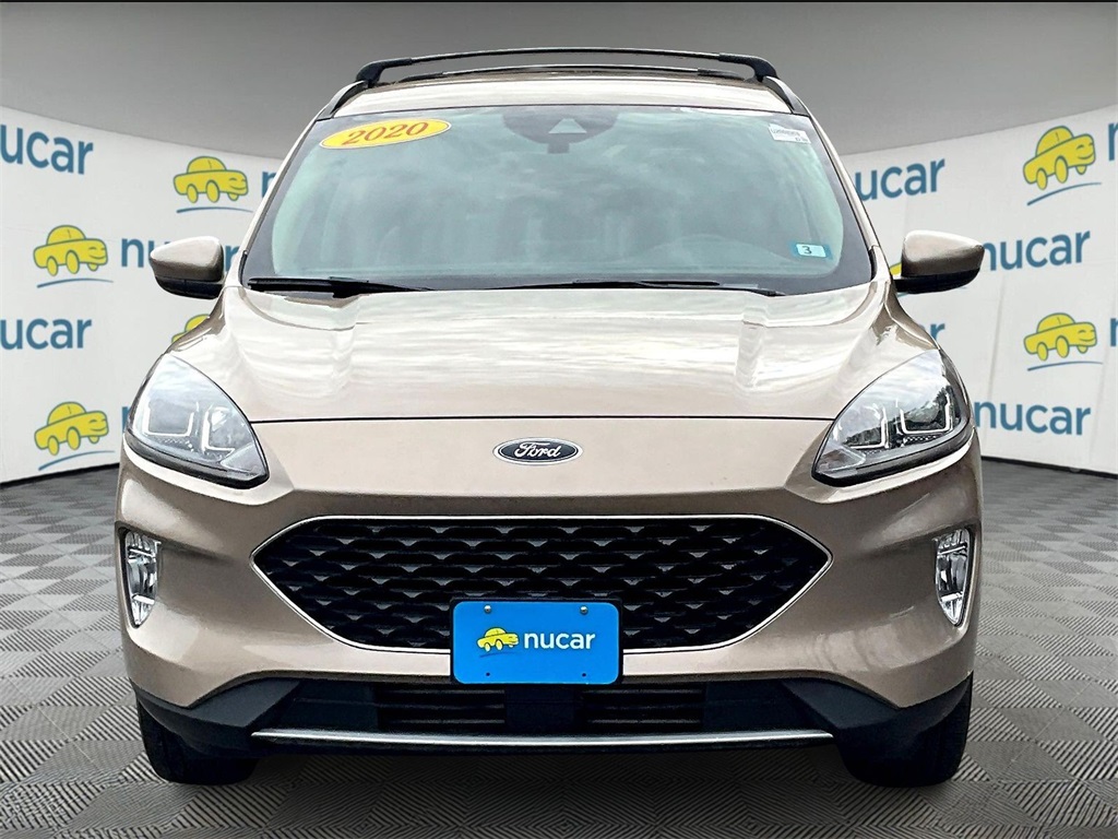 Used 2020 Ford Escape SEL with VIN 1FMCU9H90LUB86835 for sale in Plymouth, NH