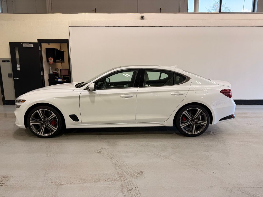 Used 2025 GENESIS G70 Sport Advanced with VIN KMTG54SE4SU147001 for sale in Golden Valley, Minnesota