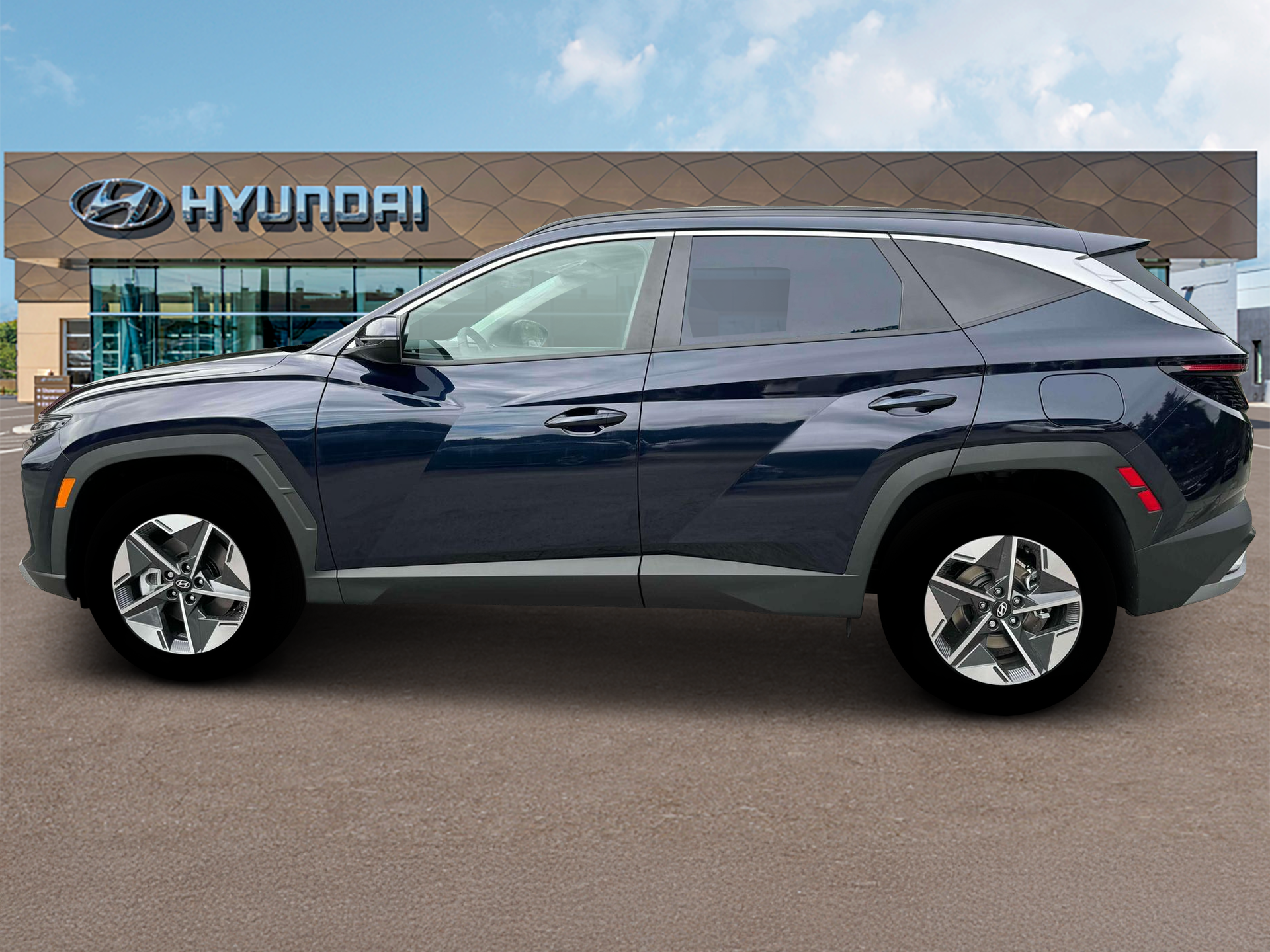 New 2025 Blue Hyundai SEL Convenience image 3