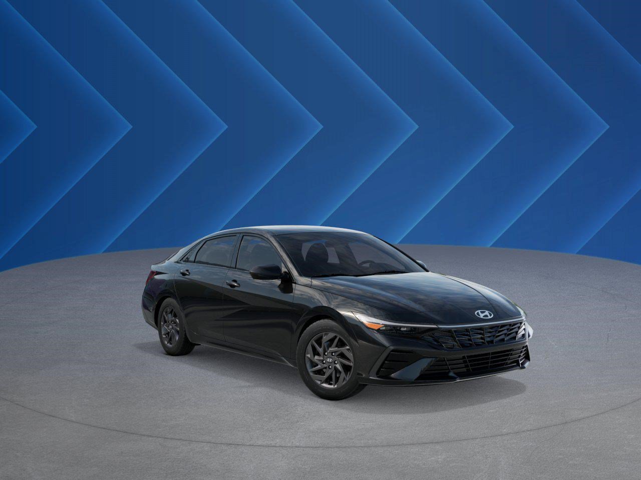 2025 Hyundai Elantra Hybrid Blue photo 2