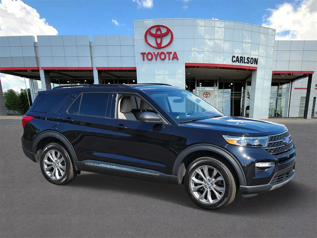 Used 2023 Ford Explorer XLT with VIN 1FMSK8DH5PGB01923 for sale in Minneapolis, Minnesota
