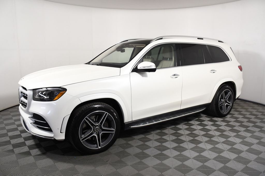 Used 2021 Mercedes-Benz GLS GLS580 with VIN 4JGFF8GE5MA551349 for sale in Richfield, Minnesota