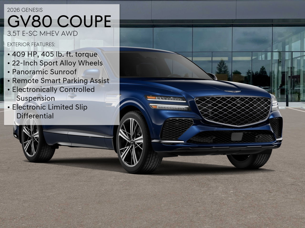 2026 Genesis GV80 Coupe 3.5T photo 3