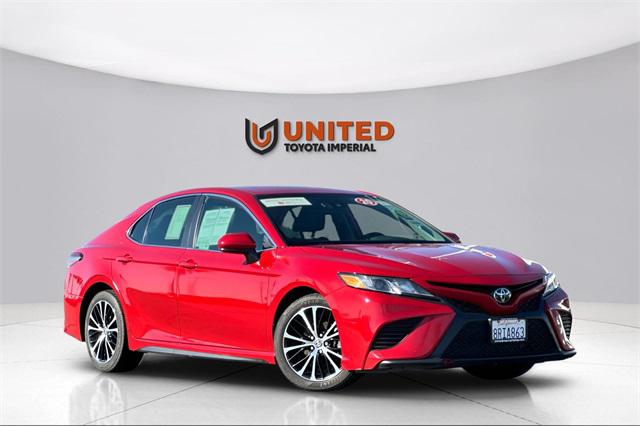 Certified 2020 Toyota Camry SE with VIN 4T1G11AK3LU361670 for sale in Imperial, CA