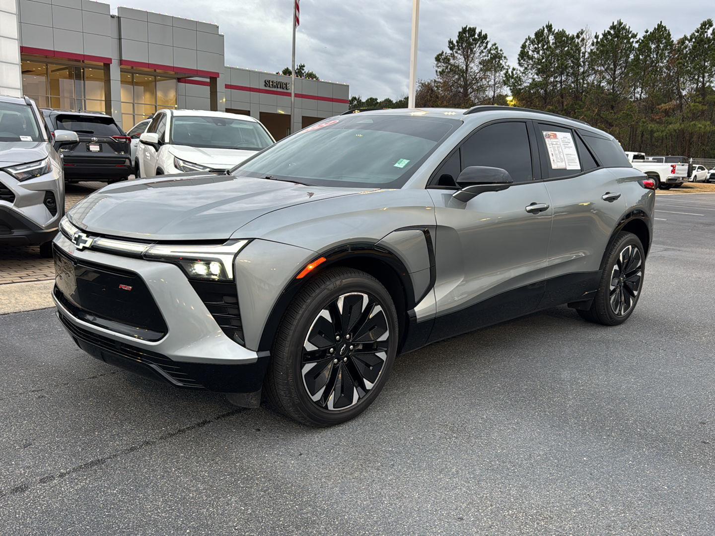 Used 2024 Chevrolet Blazer EV RS with VIN 3GNKDCRJ1RS215393 for sale in Macon, GA