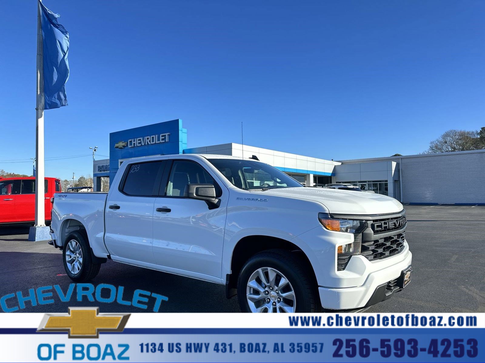 New 2024 Chevrolet Silverado 1500 Custom For Sale Boaz AL Gadsden