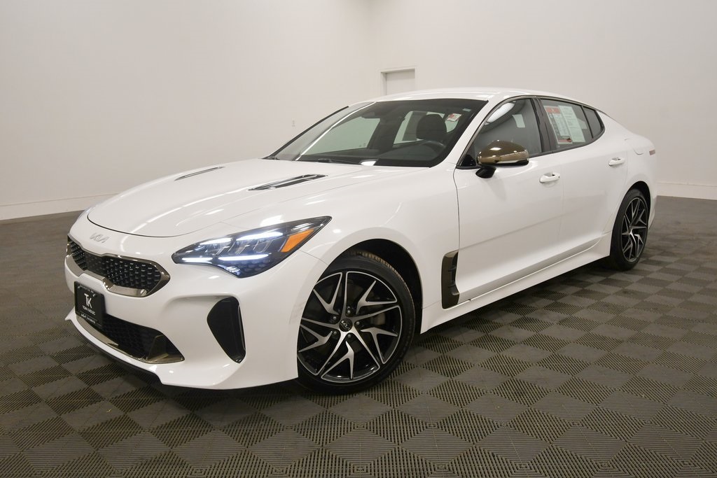 Certified 2023 Kia Stinger GT-Line with VIN KNAE35LDXP6132275 for sale in Rochester, Minnesota