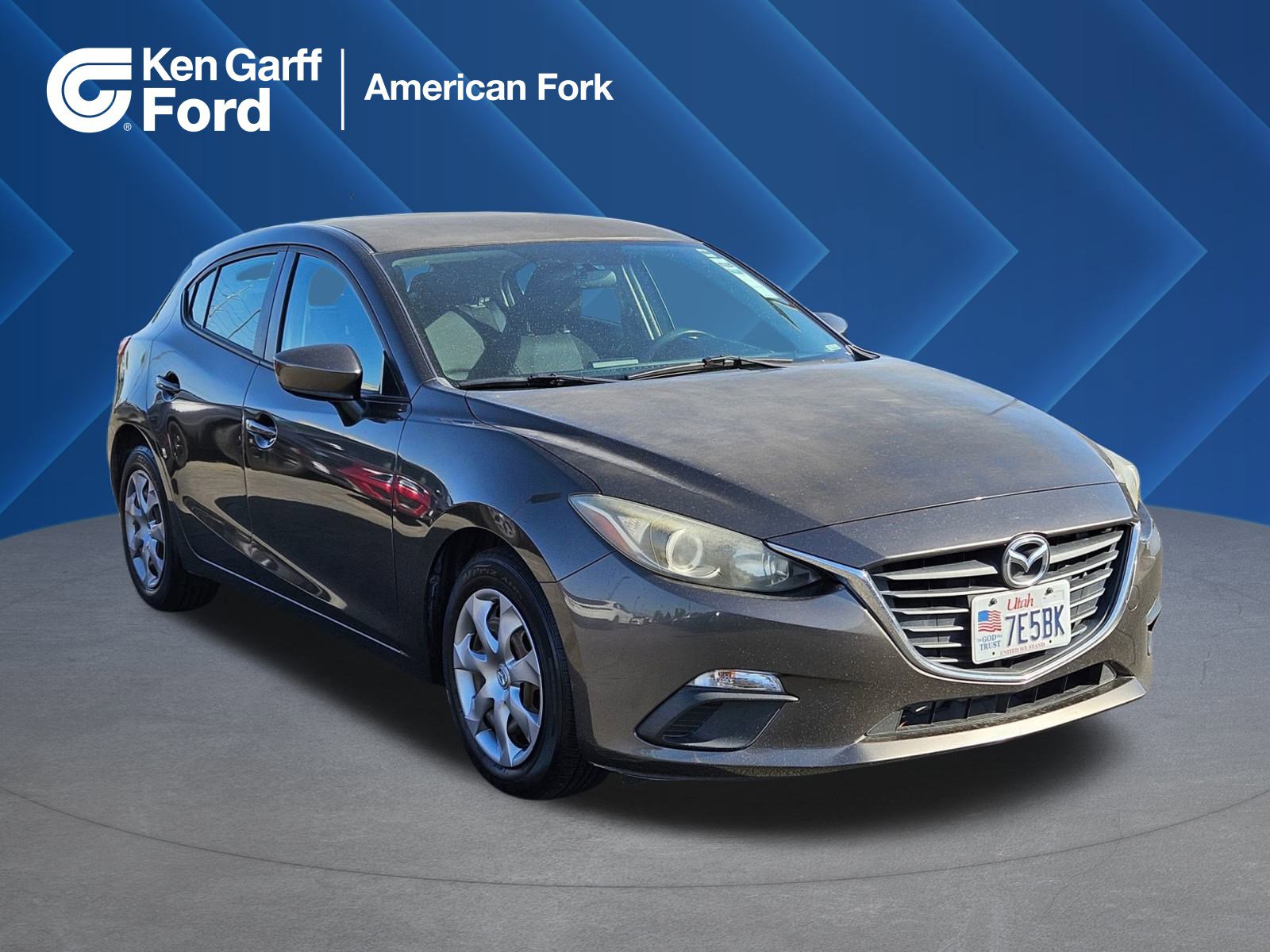 Used 2014 Mazda MAZDA3 i Sport with VIN JM1BM1K72E1186610 for sale in American Fork, UT